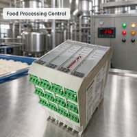 Controlador PID Industrial de 12 Bucles Ydkz YD-12R YD-12V, Entrada de Termopar Pt100 K J E N, RS485 Ethernet Modbus TCP, Riel DIN, DC24V