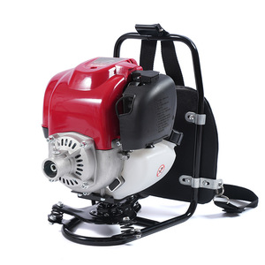 37.7cc 4-Stroke Petrol <b>Power</b> Industrial Grade <b>Brush</b> Cutter 2.1HP Portable Side Hanging Grass Clearing Saw Trimmer Height - Product Image 5