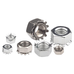 น็อตล็อคป้องกันการสั่นสะเทือนพร้อมเกลียวละเอียดและด้ามจับแบบฟันปลา - Product Image 5