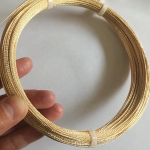 <span class=keywords><strong>Alambre</strong></span> de Material hecho a mano de alta calidad, <span class=keywords><strong>alambre</strong></span> relleno de oro de 14 quilates DIY <span class=keywords><strong>para</strong></span> pulsera, collar, anillo, suministro de joyería - Product Image 1