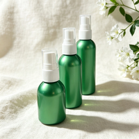 Flacon pulvérisateur de voyage personnalisé en PET 50-100 ml, flacon cosmétique en plastique pour huile essentielle, sérum, lotion et produits de beauté