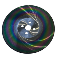 Lame de scie circulaire industrielle OEM à pressage à chaud 250x3.0x32mm en acier rapide M2 revêtue PVD pour la découpe des métaux