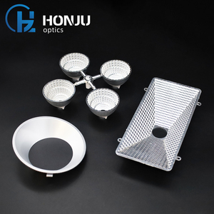 PC thương mại Chiếu Sáng Quang học LED chiếu sáng đường phố vật liệu nhựa Đèn vòng phản xạ COB LED phản xạ - Product Image 3