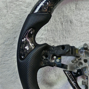 Volante de Fibra de Carbono Forjado Real para <span class=keywords><strong>Honda</strong></span> Accord de 10ª Generación - Product Image 2