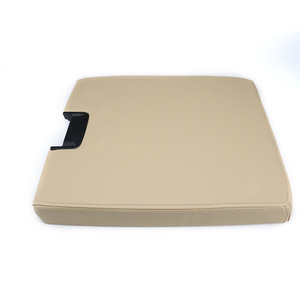 Tapa de la Caja del Reposabrazos Chevrolet, Beige, Abatible, con Cierre, Almacenamiento Central, 2007-2013 - Product Image 4