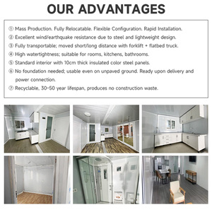 Casas Prefabricadas de Lujo de Fabricantes, Vivienda Extensible en Australia, Casas Contenedor Plegables y Expandibles para Vivir, <span class=keywords><strong>Casa</strong></span> Prefabricada de Lujo - Product Image 4