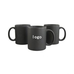 Mug en céramique de grès personnalisé couleur unie avec poignée, idéal comme cadeau promotionnel d'entreprise – Fournisseur Design Factory - Product Image 2