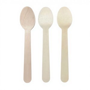 Vaisselle jetable écologique en bois 140 mm (biodégradable et recyclable) pour les restaurants de restauration rapide à emporter - Product Image 6