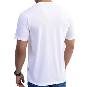 Men's White Short Sleeve T-<b>Shirt</b> With <b>Geometric</b> Sailboat Print O-Neck Casual Regular Fit Cotton Jersey Breathable Front Logo - Product Image 4