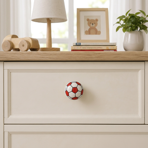 AK Brass Football Ceramic Metal Cabinet Knob Multi Color Finish Best Price Drawer Shelf Furniture Handle Decorative <b>Hardware</b> - Product Image 4