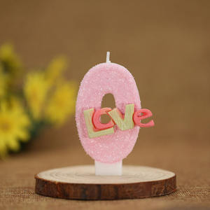 Velas <span class=keywords><strong>de</strong></span> Números Hechas a Mano, Decoración Creativa, Adornos Rosados <span class=keywords><strong>para</strong></span> <span class=keywords><strong>Cumpleaños</strong></span>, Velas <span class=keywords><strong>para</strong></span> <span class=keywords><strong>Pastel</strong></span> <span class=keywords><strong>para</strong></span> Niñas/Mujeres/Damas - Product Image 2