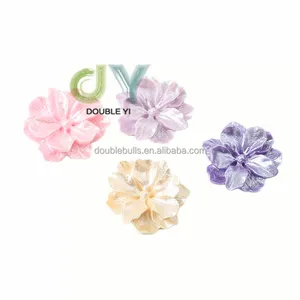 Wholesale Resin Pear Flower DIY Accessories Flower Earring Phone Case Jewelry Making Accessories