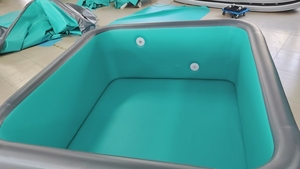 <span class=keywords><strong>Piscine</strong></span> portable d'extérieur pour jardin et terrasse, résistante aux UV et étanche, pour des moments de plaisir en famille cet été - Product Image 2