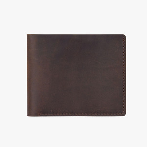 Bolso de tarjeta de visita de patrón sólido de cuero de vaca de alta calidad para hombres con soporte para boletos para <span class=keywords><strong>adolescentes</strong></span> billetera corta - Product Image 5