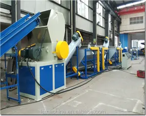 800-1000KG/H PP PE LDPE film washing recycling machinery / PP PE Bags film recycle washing line hot sale
