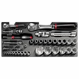 Tool Case Set 519/607ACEB <b>Socket</b> Wrench Kit Professional Mechanics Tools Storage <b>Organizer</b> - Product Image 1