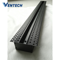 Diffuseur linéaire VENTECH, grille d'aération de retour d'air, barre de flux invisible en aluminium, durable, moderne, pour système CVC de bureau