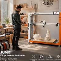 Imprimante 3D à granulés FGF JUMO 1200 mm grand volume, à buse unique, avec plateau chauffant, nouvelle génération, compatible PLA, OEM/ODM, pour projets industriels personnalisés