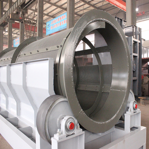 Sortie d'usine : <span class=keywords><strong>Tamis</strong></span> <span class=keywords><strong>rotatif</strong></span> à tambour pour compost de <span class=keywords><strong>jardin</strong></span> 45 tr/min, <span class=keywords><strong>tamis</strong></span> <span class=keywords><strong>rotatif</strong></span> pour terre avec moteur électrique et réducteur, capacité 200 t/h - Product Image 4