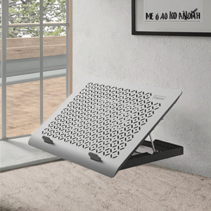 Supporto <span class=keywords><strong>Portatile</strong></span> Pieghevole per Laptop Flashstrike FS-A18 con Ventole USB, Sottile ed Elegante in Alluminio per Laptop 11-17.3\", Facile da Riporre - Product Image 3