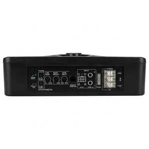 Altavoz para Auto de 10 Pulgadas, Subwoofer <span class=keywords><strong>Amplificado</strong></span> de 200W para Debajo del Asiento, Bajo Perfil, Ultra Delgado, con Control Remoto - Product Image 3