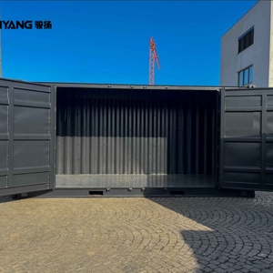 Contenedor de Envío de 20 Pies, 20 High Cube, Apertura de 4 Lados con Puerta Grande de Acceso Completo, Contenedor de Acero Corten de 20 Pies con Lado Abierto - Product Image 4
