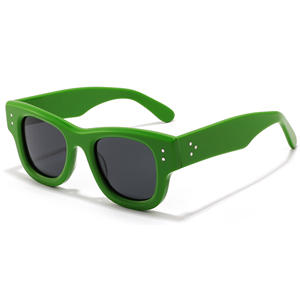 Custom Logo Acetate Sunglasses Polarized UV400 Rectangle <b>Eyewear</b> Unisex Fashion Glasses for Outdoor Wear - Product Image 5