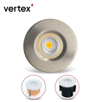 Spot LED encastré moderne en fer IP65 5W 6W 8W, projecteur de plafond, éclairage mural réglable