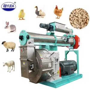 YUDA Pellet Making Machine For Livestock Feed / Chicken Cow Duck Feed Pellet Making Machine