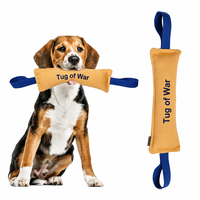 Jouet pour chien en toile de haute qualité personnalisé, résistant aux morsures, pour chiens agressifs, entraînement en plein air, jouet interactif d'enrichissement pour animaux de compagnie