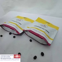 Pochette personnalisable Dolypack à fond carré avec fermeture éclair pour matériaux recyclés, finition mate, emballage individuel