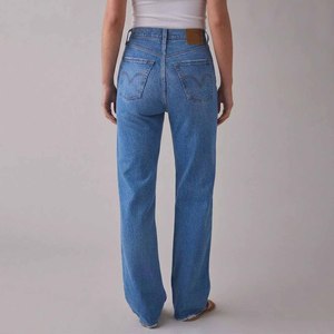 Jeans slim droits <span class=keywords><strong>taille</strong></span> <span class=keywords><strong>haute</strong></span> personnalisés pour femme, style décontracté vintage, en denim, coupe <span class=keywords><strong>mom</strong></span> - Product Image 4