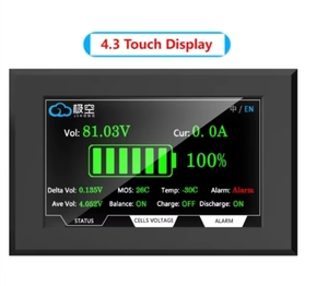 Jikong bd6a24s10p hoạt động <span class=keywords><strong>BMS</strong></span> cho 8-24S JK thông minh <span class=keywords><strong>BMS</strong></span> LiFePO4 24S 72V Pin lithium ion gói pcba sản phẩm - Product Image 6