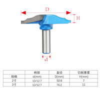Mèches de toupie classiques en carbure monobloc pour bois Outils de coupe spéciaux pour charpentiers de portes d'armoires ODM OEM personnalisés
