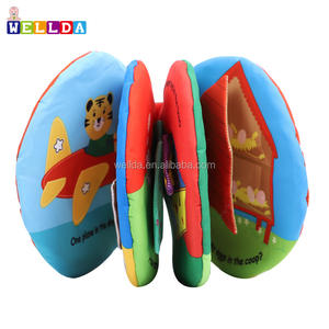 Juguetes Preescolares al por Mayor, Libro de Tela de Aprendizaje de Animales para Bebés, Libro de Dibujo Suave - Product Image 2