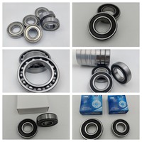 Roulement à billes à gorge profonde 62203 17x40x16mm en acier chromé GCr15 durable pour moyeux automobiles, moteurs électriques, usine OEM