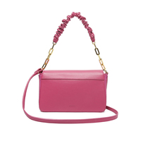 Sac à bandoulière élégant en cuir PU avec chaîne métallique Paparazzi PA0217 pour filles