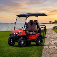 Voiturette de golf sur mesure, design élégant, silencieuse et stylée
