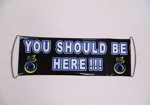 Banderoles vierges pour la décoration, toile <span class=keywords><strong>dessin</strong></span>ée à la main, support rétractable, DIY, fête, événement extérieur - Product Image 5