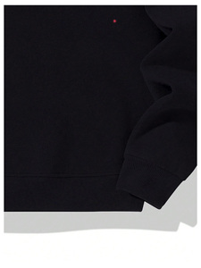 Wholesale Custom Pattern Logo Men's Pullover <b>Long</b> Sleeve Breathable Knitted Hoodies Casual Drop Shoulder <b>Sweatshirts</b> for Autumn - Product Image 3