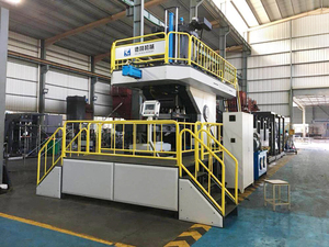 Hoàn Toàn Tự Động Cửa Cống Bìa Cát Máy Ép Đúc Đúc Đôi KHUÔN CÁT Màu Xanh Lá Cây Kim Loại Sắt Máy Ép - Product Image 5