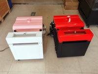 Machine à secouer la poudre DTF de 30 cm (12 pouces) avec fonction de séchage et de polymérisation par chauffage supérieur et refroidissement à air froid pour l'impression textile