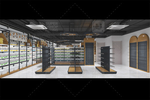 Maßgeschneiderte Ladeneinrichtung für Heimtierbedarf, Design für Tierausstellungen, Kommerzielle Tierpräsentationen, Gondelregal für Supermärkte - Product Image 6