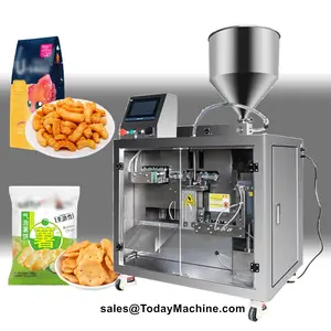 Automatic Mini Premade Pouch Packing Machine For Juice Ketchup Sauce