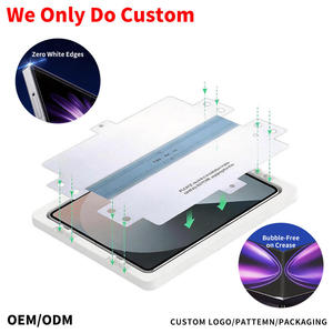 Protection d'écran pliable HD transparente personnalisée OEM avec localisateur d'installation pour Samsung Galaxy Fold 8, film TPU transparent anti-rayures - Product Image 1