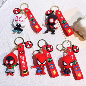 Porte-clés pendentif <span class=keywords><strong>Avengers</strong></span> en silicone style mignon Captain America <span class=keywords><strong>Spider</strong></span>-<span class=keywords><strong>Man</strong></span> Iron <span class=keywords><strong>Man</strong></span> <span class=keywords><strong>Marvel</strong></span> - Product Image 6