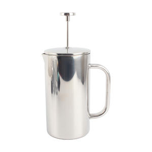 Cafetera Francesa de 34 oz (1 Litro), Cafetera de Acero Inoxidable Aislada y Resistente, Cafetera Francesa - Product Image 4