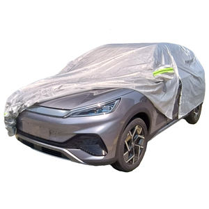 6 Layers Silver All Weather Protection Car Cover Windproof Snow Proof Outdoor Car Cover for <strong>Jeep</strong> <strong>Wrangler</strong> - Product Image 3