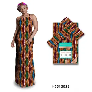 荷兰蜡非洲印花织物鲜艳的颜色名副其实的非洲织物安卡拉荷兰蜡135GSM