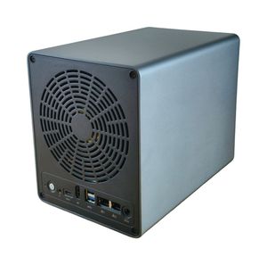 AMD Ryzen 3 3200U NAS มินิเซิร์ฟเวอร์ แรม 8GB SSD 128GB 4 ช่อง SATA USB 2.5G LAN DDR4 รองรับ <span class=keywords><strong>Windows</strong></span> 11 Linux มีสินค้าพร้อมส่ง - Product Image 2